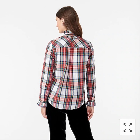 J. Crew Ruffleneck Boy Fit Shirt - Picture 5 of 5